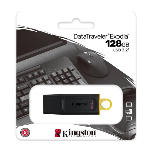 Kingston 128GB (DTX/128GB)Data Traveler Exodia