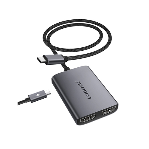 Lemorele USB-C to Dual HDMI Display adapter