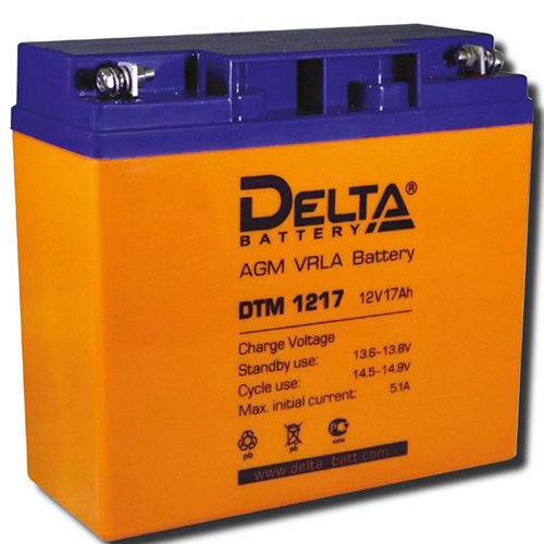 Delta DTM 1217 12V 17AH Battery