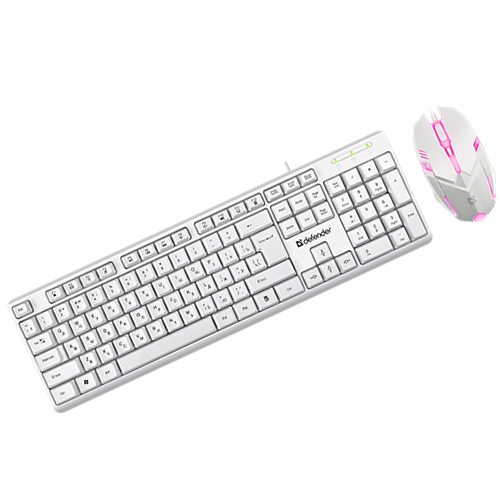 Defender Motion C-977 USB Combo/white/pink