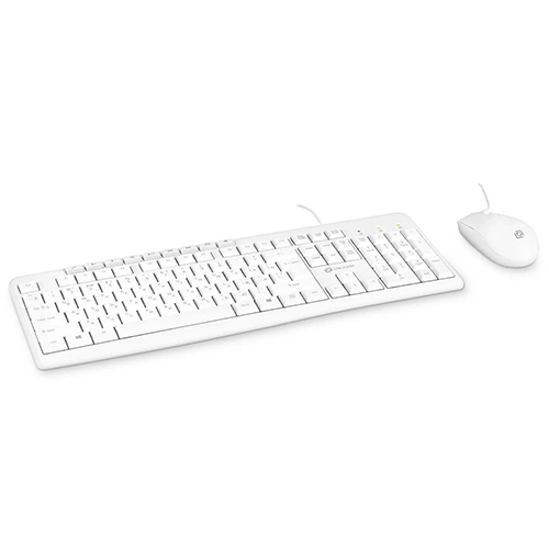 Oklick S650 USB Wired Combo/white