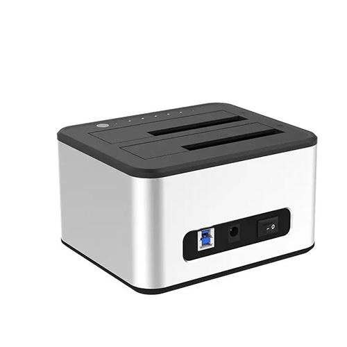 Bajeal aluminum USB3.0 Dual Bay Docking Station