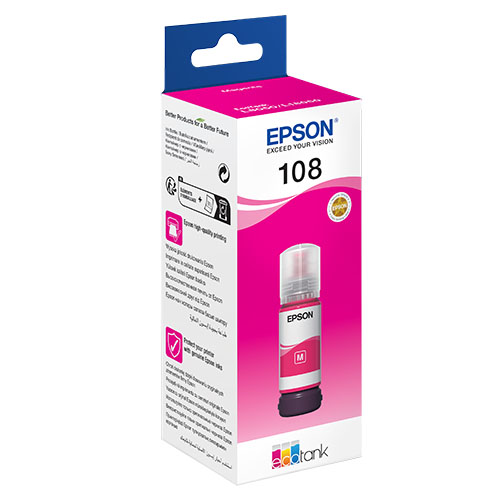 Epson 108 EcoTank Magenta