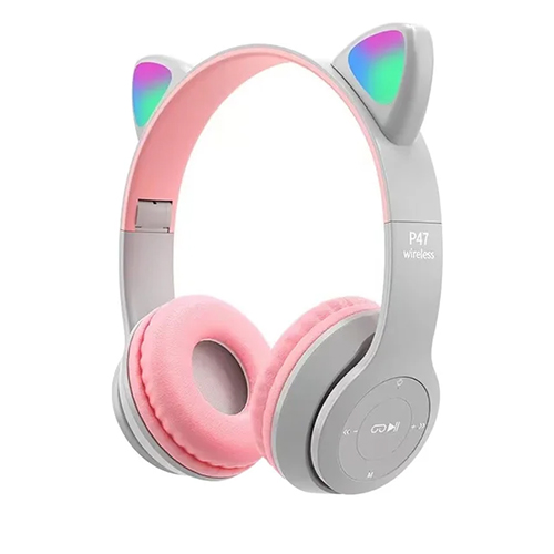 Bajeal P47M mix Color Wireless Headset/bluetooth/pink,grey