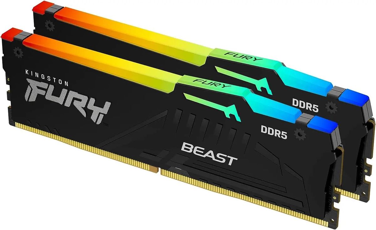 Kingston 64GB 5600MT/s DDR5 CL36 DIMM (Kit of 2) FURY Beast Black EXPO/KF556C36BBEK2-64