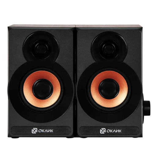 Oklick Speakers OK-161 2.0 6Вт black Speaker