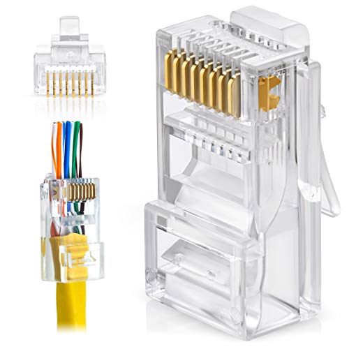 Bajeal Unshielded Cat5/ Cat5e/EZ RJ45 Network  connector