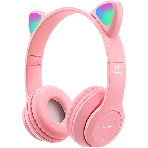 Bajeal P47M mix Color Wireless Headset/bluetooth/pink