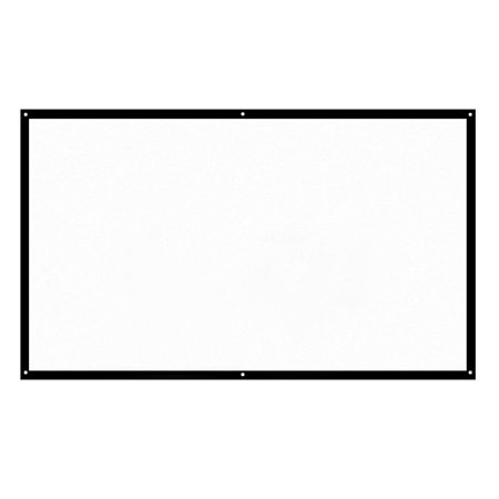Projector Movies Screen 150" White