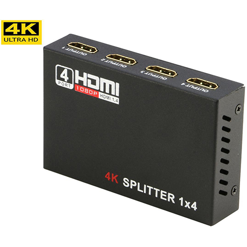 Bajeal HDMI 1.4 1080P 4 port Splitter EU Plug