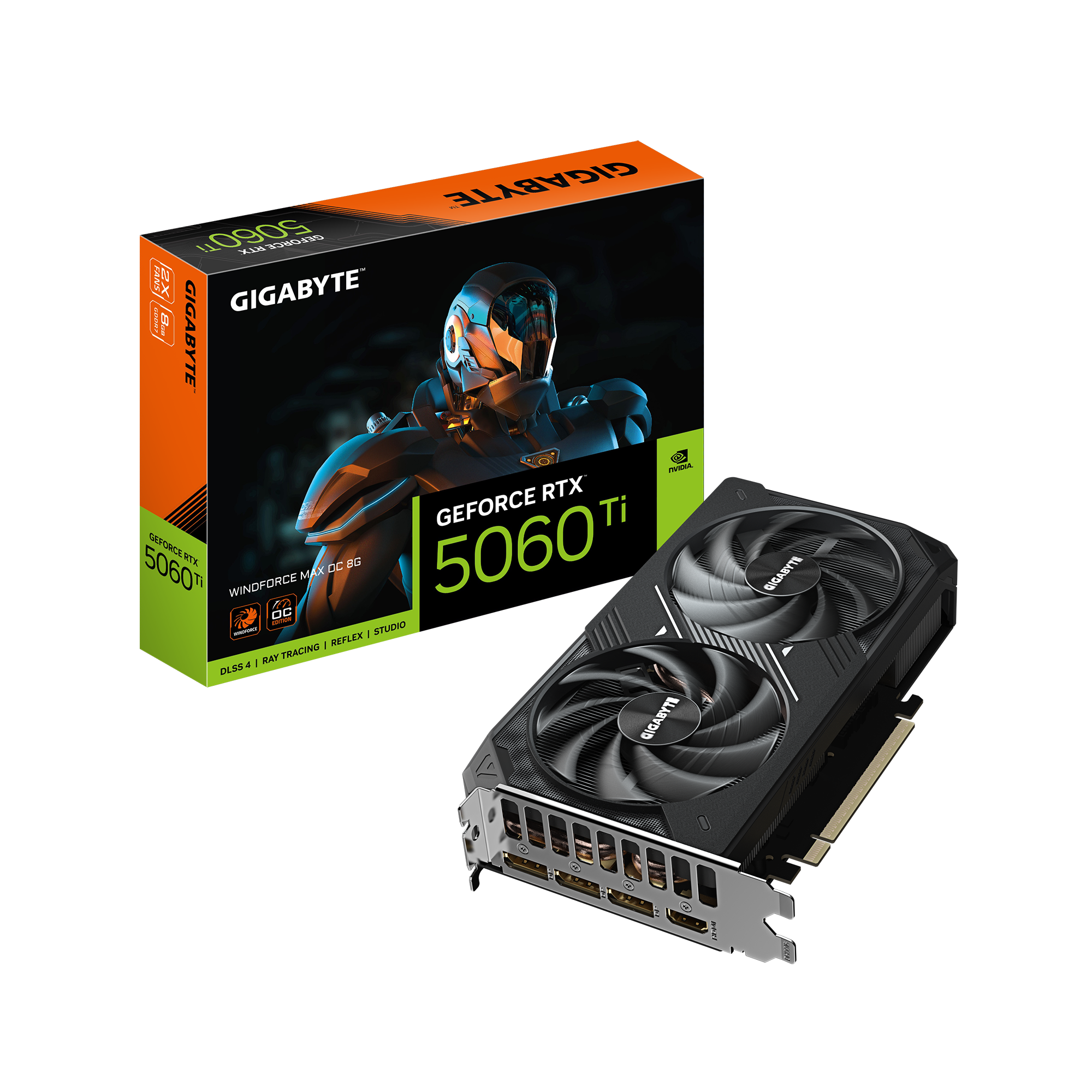 GeForce RTX 5060 Ti WINDFORCE MAX OC 8G Videocard