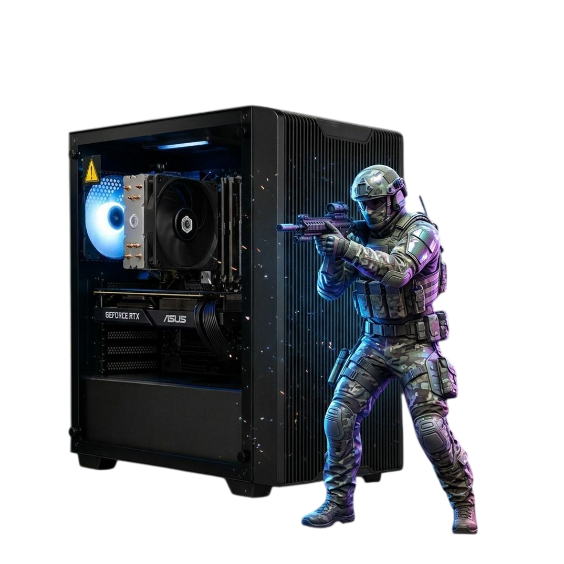 ZALTA GAMING S / i3-12300 / 16GB / 512GB / RTX 3050 6GB