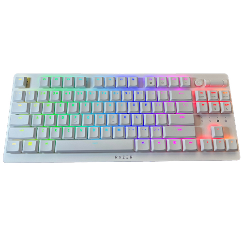 Razer DeathStalker V2 Pro (Purple Switch) White