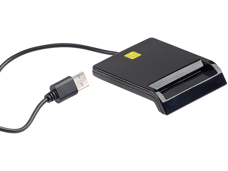 Bajeal Smart ID Card Reader (Black)