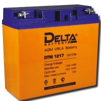 Delta DTM 1217 12V 17AH Battery