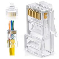 Bajeal Unshielded Cat5/ Cat5e/EZ RJ45 Network  connector