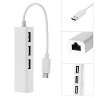 Bajeal Type-C to RJ45 with 3xUSB2.0 HUB